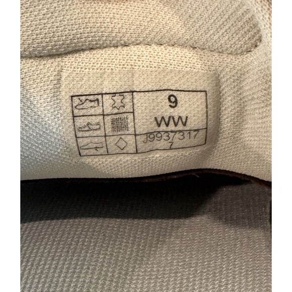 SAS Bout Time Lux Leather Lace Up Loafers Men’s 9WW Hazel Brown TriPad Comfort - Picture 9 of 10